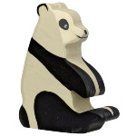 Holztiger houten panda (80191)