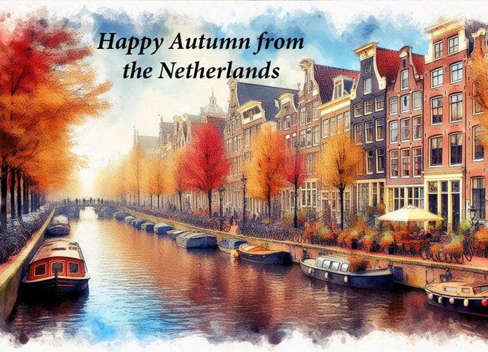 Happy Autumn from the Netherlands - Amsterdam
