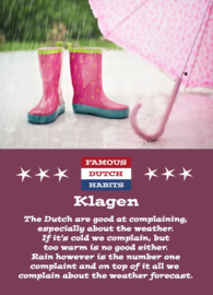 Famous Dutch Habits - Klagen