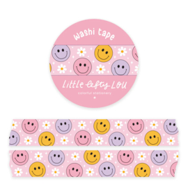 Washi tape Pastel Smileys