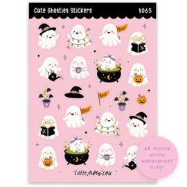 Stickervel Cute Ghosties