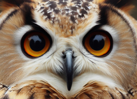 Close up - Owl