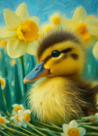 Spring duckling