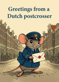 Greetings from a Dutch postcrosser - Mouse