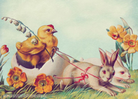 Vintage Easter postcard