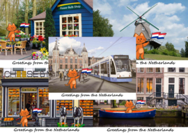 Postcard set Greetings from the Netherlands