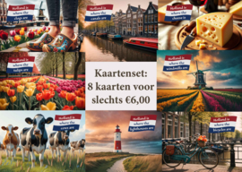 Postcard set - Holland is where the ...