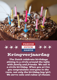 Famous Dutch Habits - Kringverjaardag