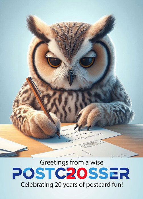 Postcrosser - Owl