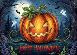Halloween - Pompoen