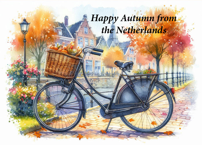 Happy Autumn from the Netherlands - Fiets