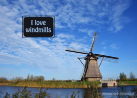 I love windmills