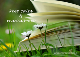 Keep calm & read a book