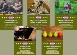 Postcard set Famous Dutch Sayings