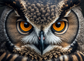 Close up - Owl