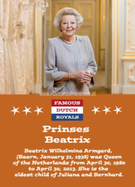 Famous Dutch Royals - Prinses Beatrix