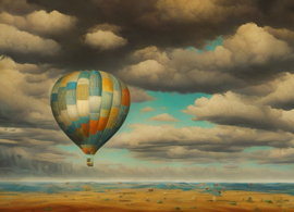 Still life - Air balloon