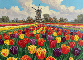 Paintings of the Netherlands - Tulips