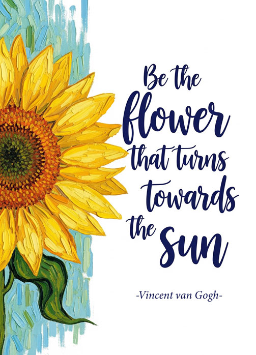 Be the flower...