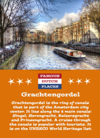 Famous Dutch Places - Grachtengordel
