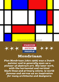 Famous Dutch People - Mondriaan