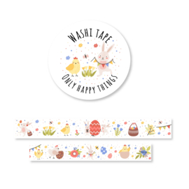 Washi tape Happy Easter
