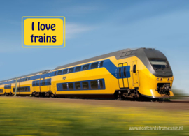 I love trains