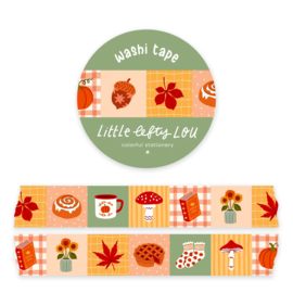 Washi tape Fall Patchwork