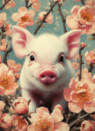 Spring piglet