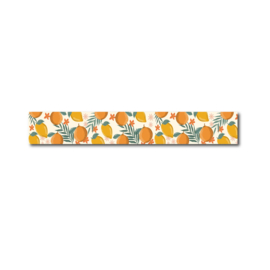 Masking tape Lemons and oranges