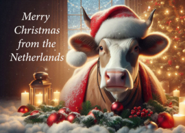 Merry Christmas from the Netherlands - Cow