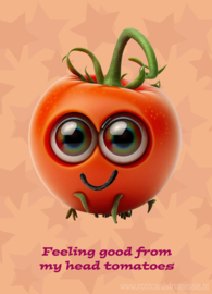 Funny tomato