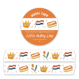 Washi tape Koningsdag