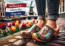 Holland is where the clogs are