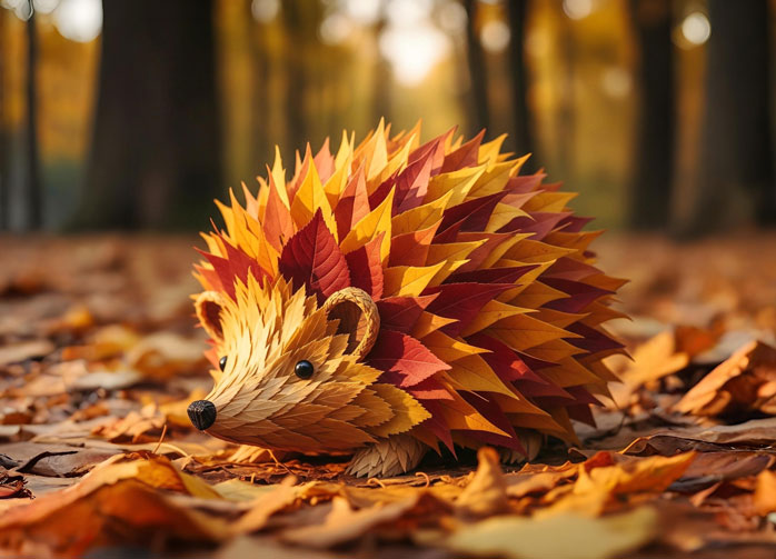 Herfstdieren - Egel