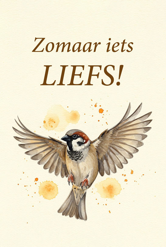 Mini card Sparrow