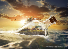 Message in a bottle