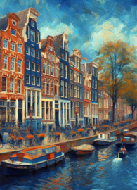 The Netherlands in van Gogh style - Amsterdam