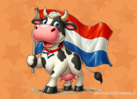 Dora de Koe - Nederlandse vlag