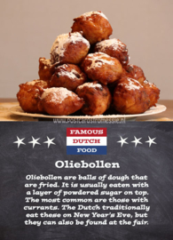 Famous Dutch Food - Oliebollen