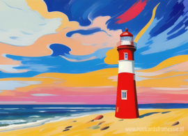 Colorful Netherlands - Lighthouse