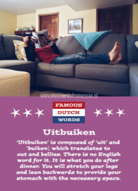 Famous Dutch Words - Uitbuiken