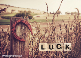Ansichtkaart Luck