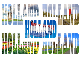 Postcard set HOLLAND