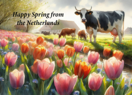 Happy Spring from the Netherlands - Tulips