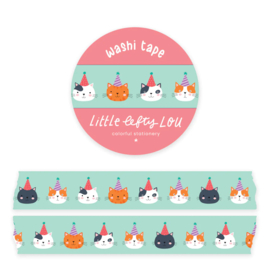 Washi tape Party Cats