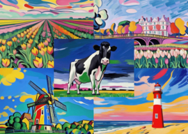 Postcard set Colorful Netherlands