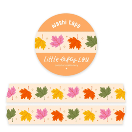 Washi tape Fall Leaves