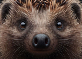 Close up - Egel