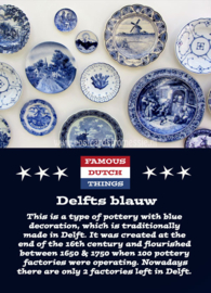 Famous Dutch Things - Delfts Blauw